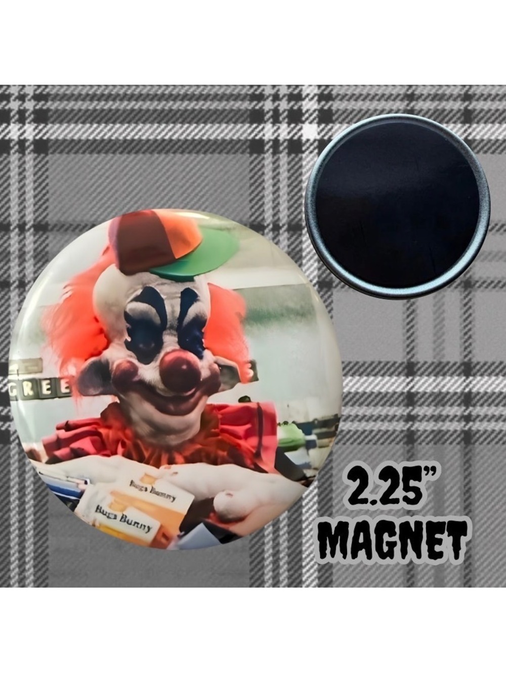 Killer Klowns From Outer Space 2.25" Handmade Magnet